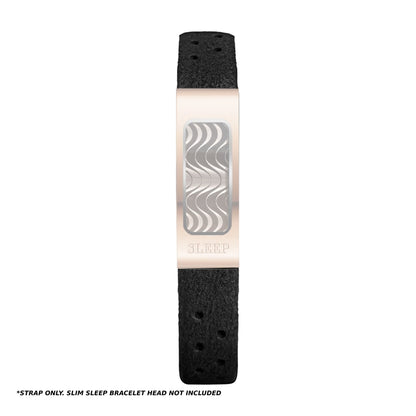 Philip Stein Black Micro-fibre Strap for Slim Sleep Bracelet