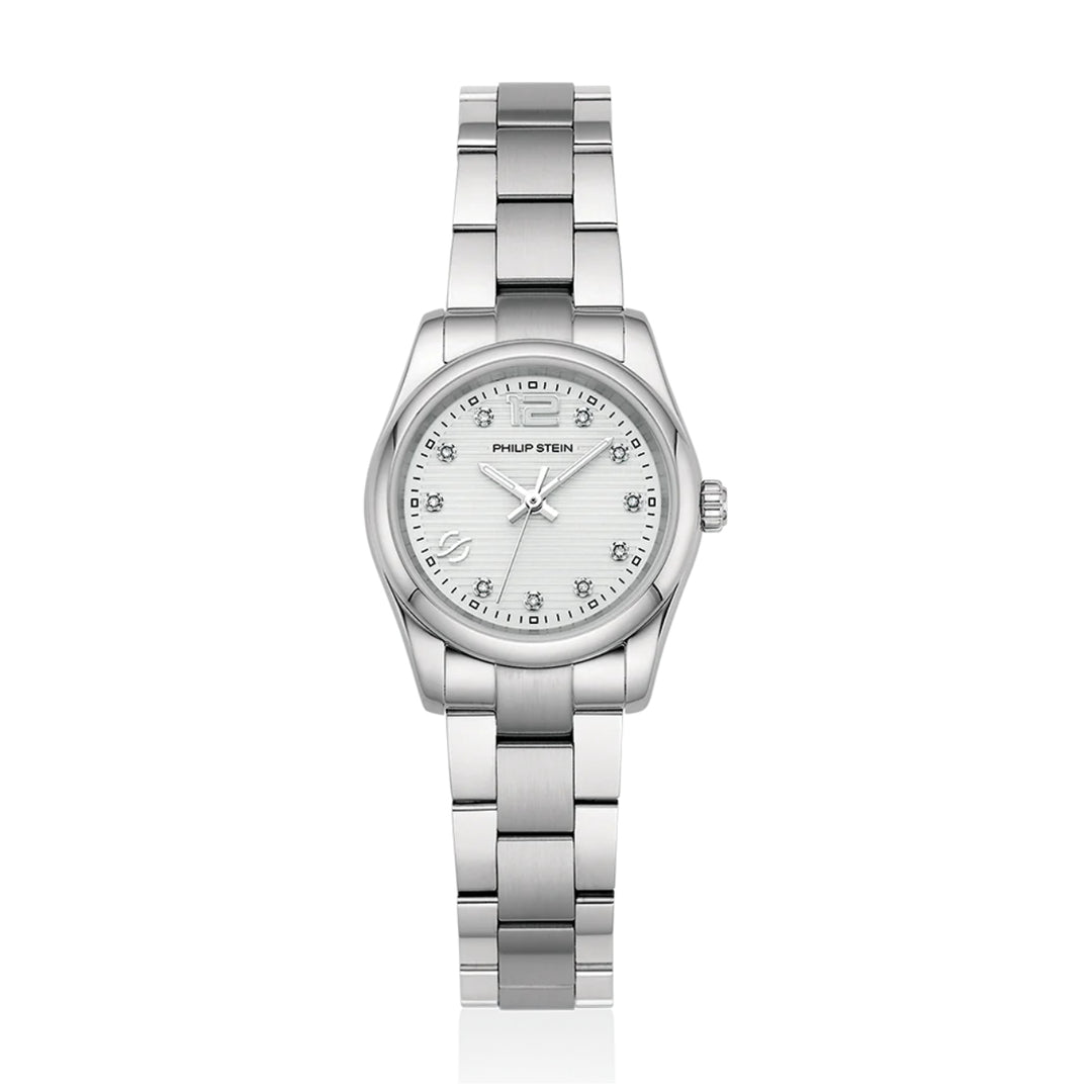 PHILIP STEIN Women's Journey Mini Diamond Watch Silver-white Dial