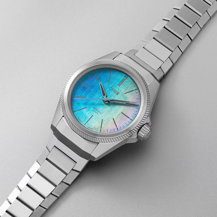 Oris Men's Titanium Case Multicoloured Dial Automatic Watch