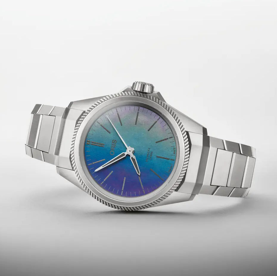 Oris Men's Titanium Case Multicoloured Dial Automatic Watch