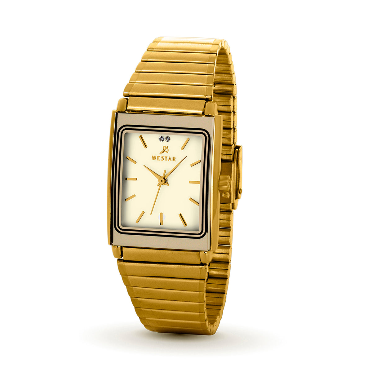 Westar Executive Unisex Watch - Light Champagne Dial  - 7931GPN102