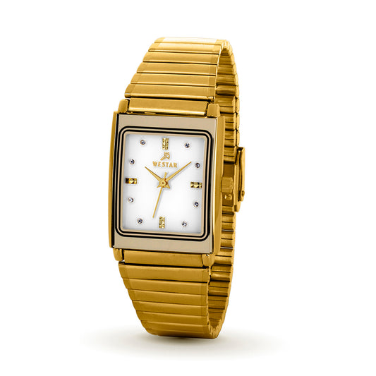 Westar Executive Unisex Watch - White Dial  - 7931GPN201
