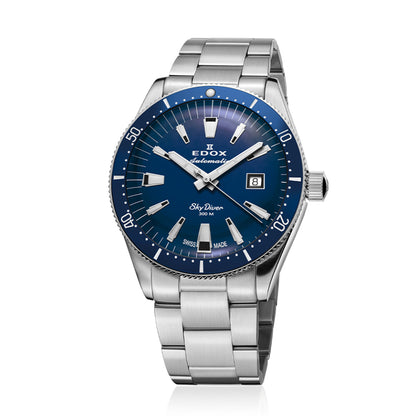 Edox Men's SkyDiver Date Automatic Limited-Edition Watch