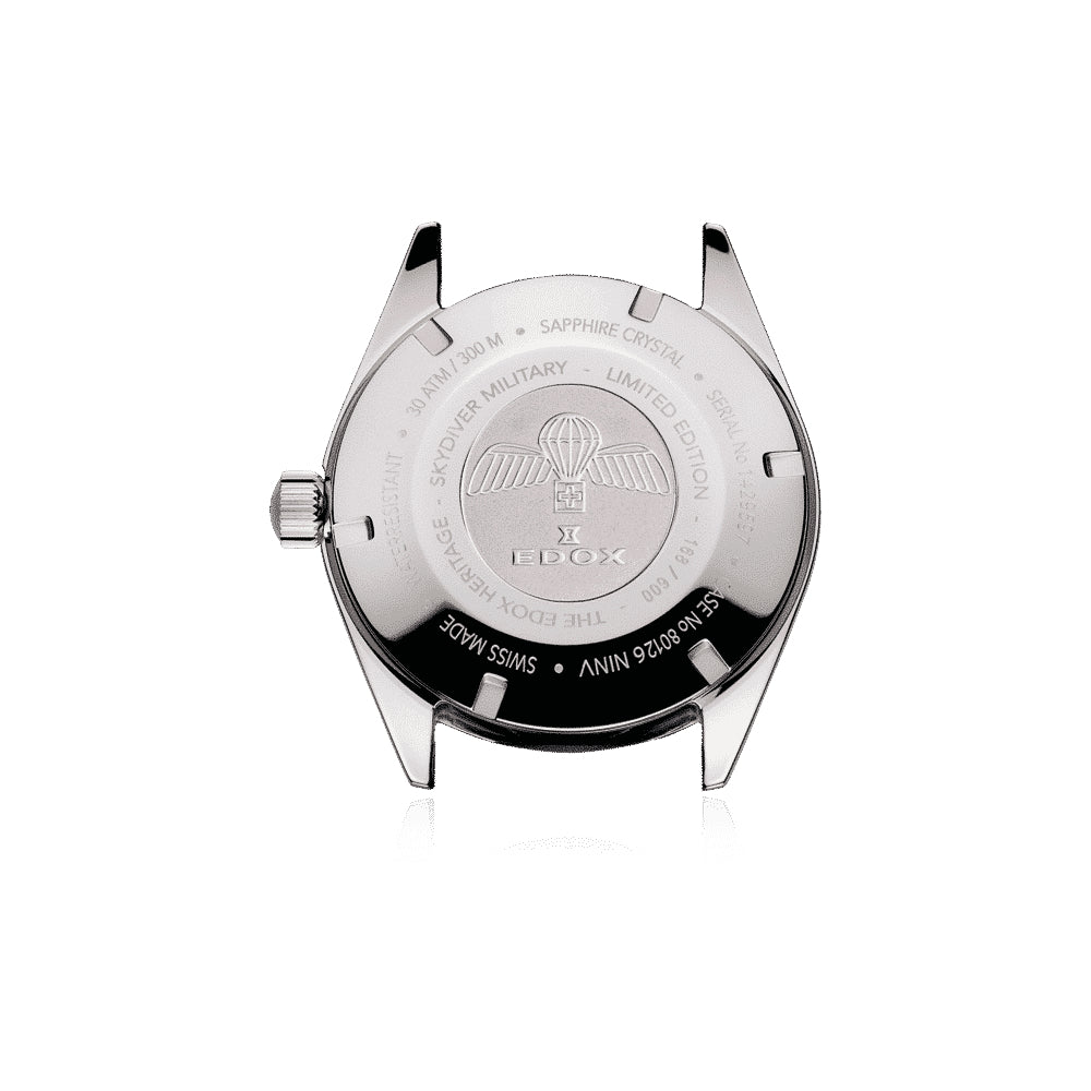 Edox Men's SkyDiver Date Automatic Limited-Edition Watch
