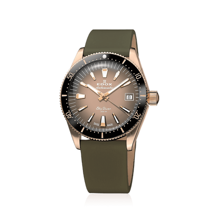 Edox Unisex SkyDiver Date Automatic Special-Edition Watch
