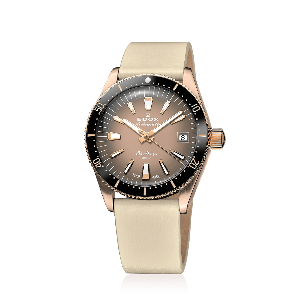 Edox Unisex SkyDiver Date Automatic Special-Edition Watch