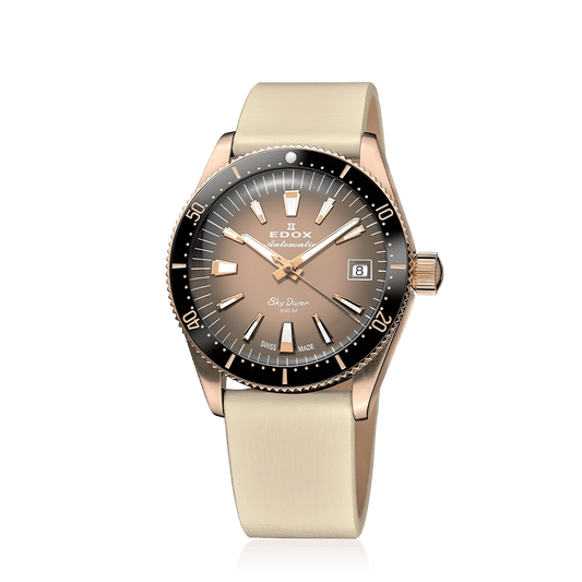 Edox Unisex SkyDiver Date Automatic Special-Edition Watch