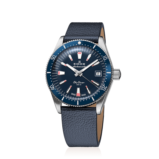 Edox Unisex SkyDiver Date Automatic Special-Edition Watch