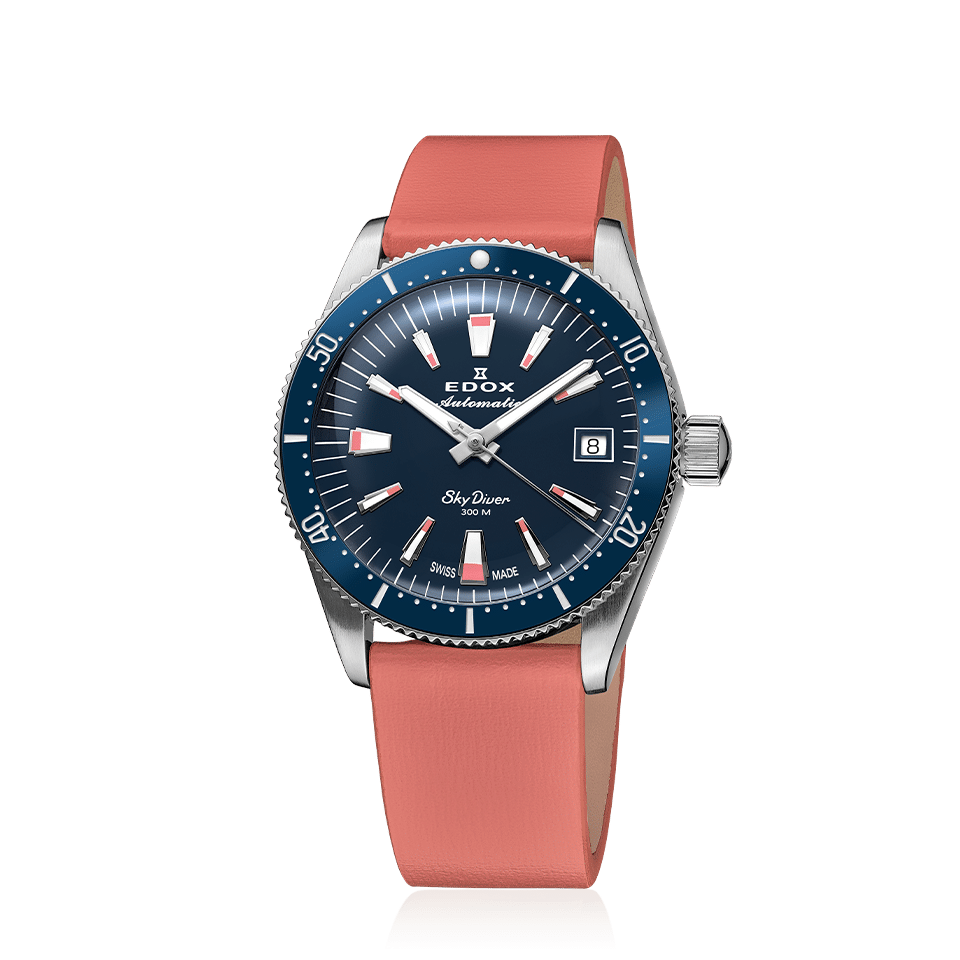 Edox Unisex SkyDiver Date Automatic Special-Edition Watch