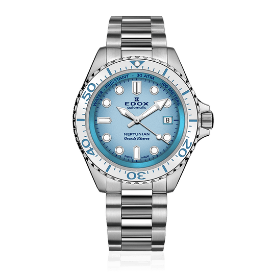 Edox Men's Neptunian Grande Reserve Automatic Watch