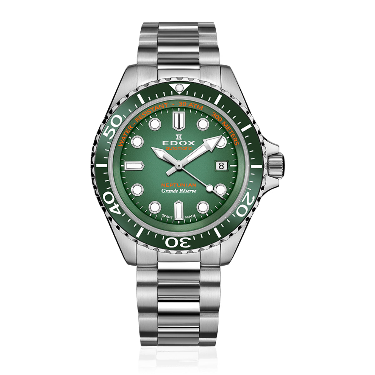 EDOX Neptunian Grande Reserve 80801-3VM-VDN – The Watch House