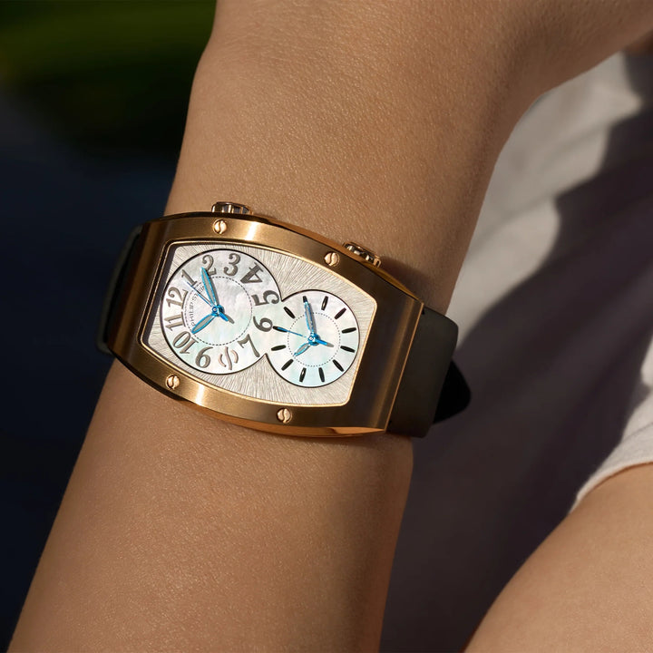 Philip Stein Signature Evolution Unisex R.Gold-plated Quartz Watch
