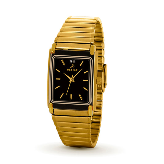 Westar Executive Unisex Watch - Black Dial  - 8831GPN103