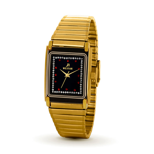 Westar Executive Unisex Watch - Black Dial  - 8831GPS103