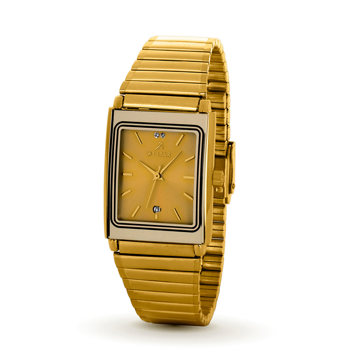 Westar Executive Unisex Watch - Dark Champagne Dial  - 8847GPN108