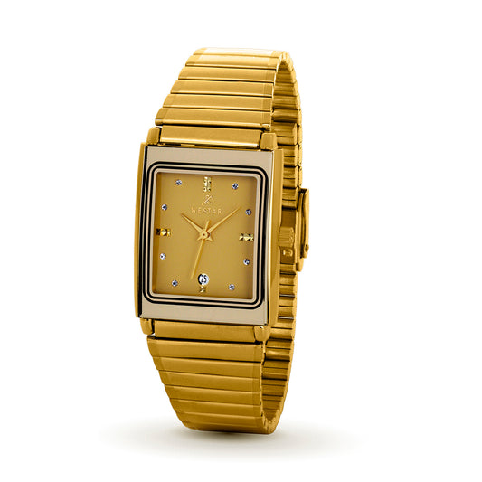Westar Executive Unisex Watch - Dark Champagne Dial  - 8847GPN208
