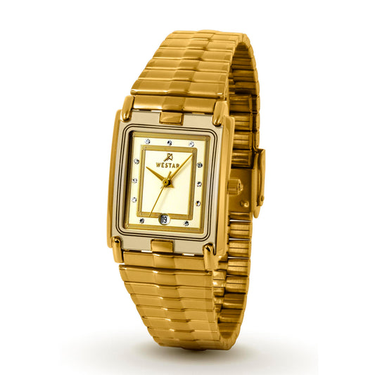 Westar Executive Unisex Watch - Light Champagne Dial  - 8920GPN102