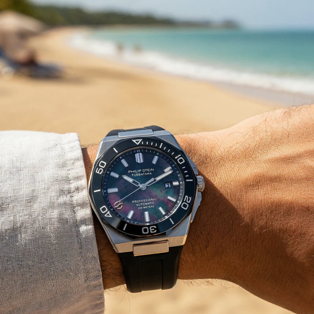 PHILIP STEIN Tubbataha Automatic 200m Professional Divers Gents Watch