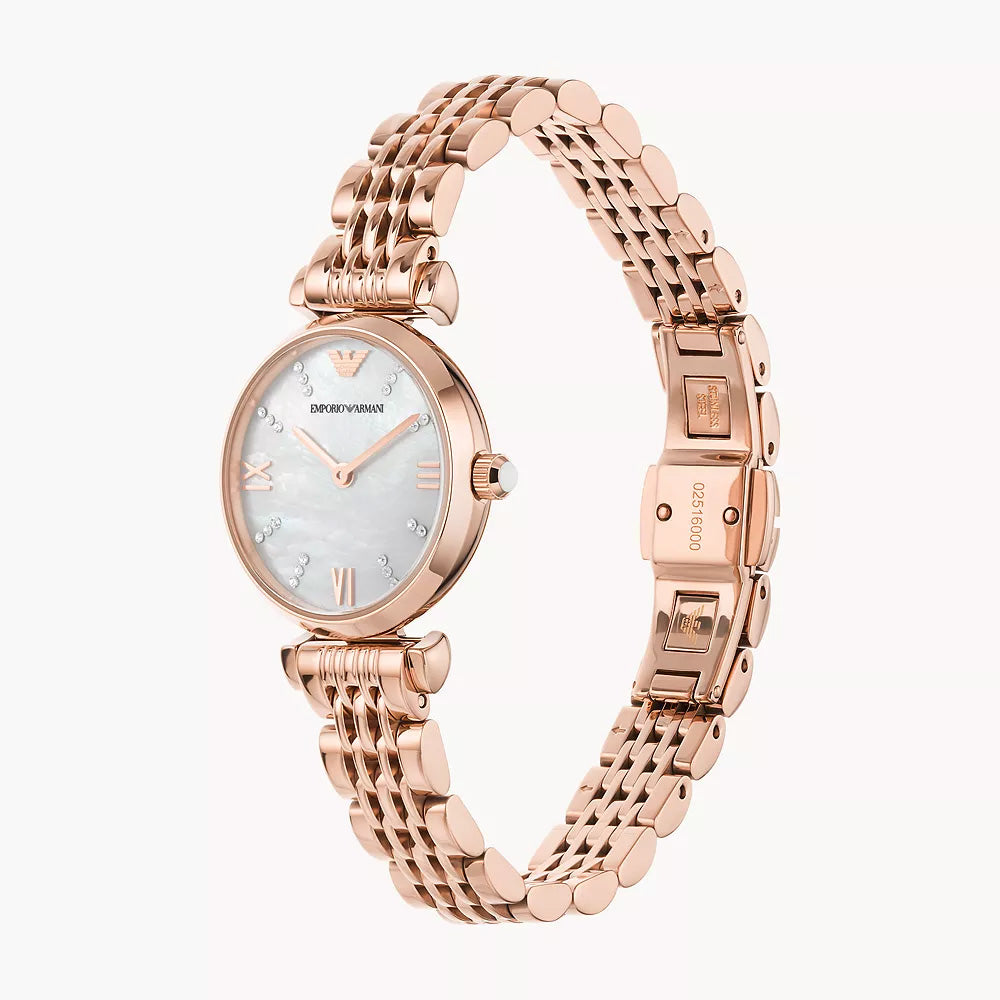 Emporio Armani Women's Gianni T-Bar Fashion Quartz Watch
