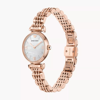 Emporio Armani Women's Gianni T-Bar Fashion Quartz Watch