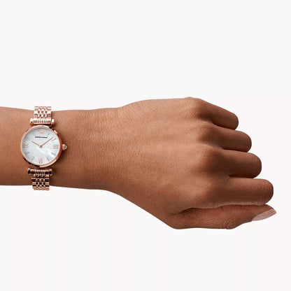 Emporio Armani Women's Gianni T-Bar Fashion Quartz Watch