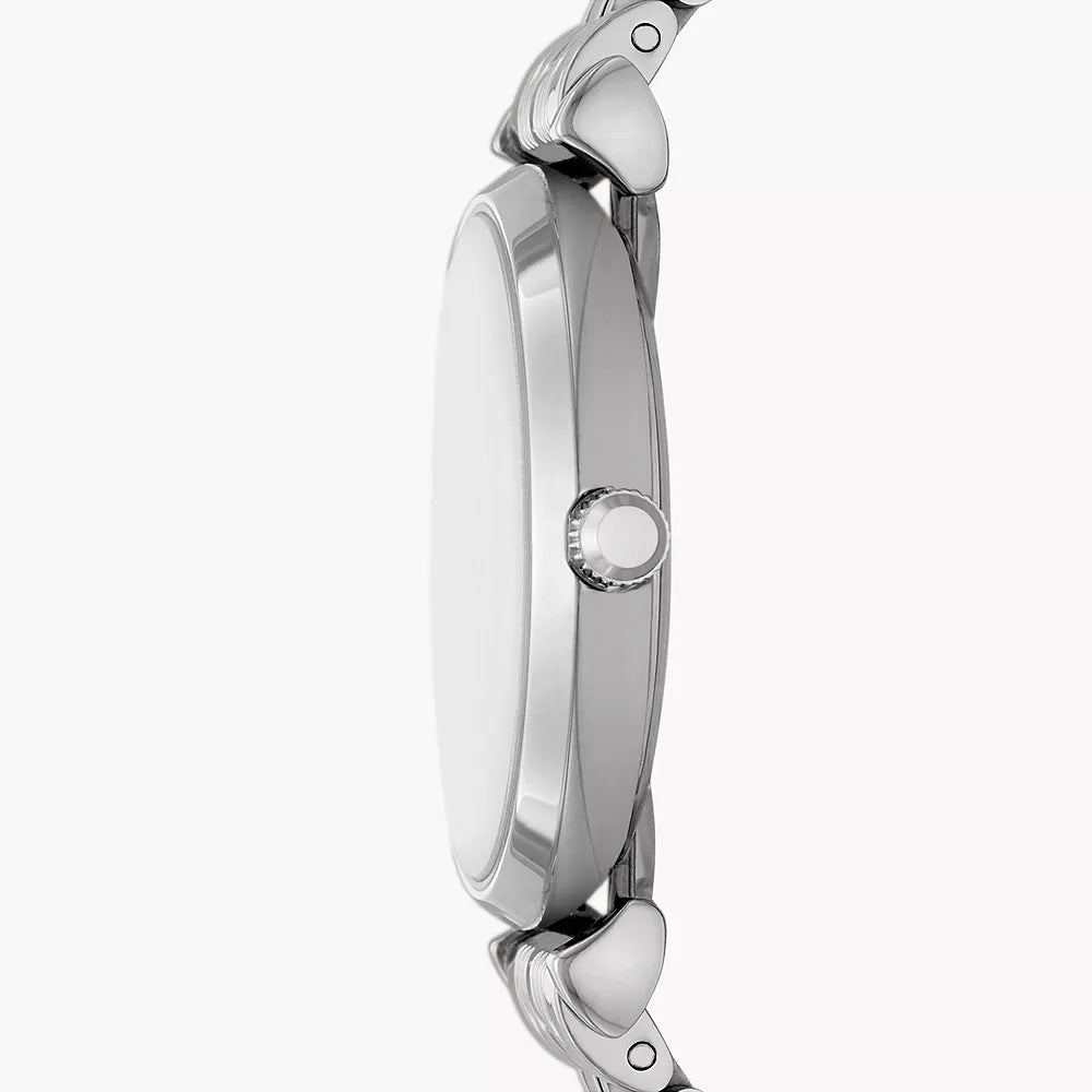 Emporio Armani Two-Hand Stainless Steel Ladies Watch