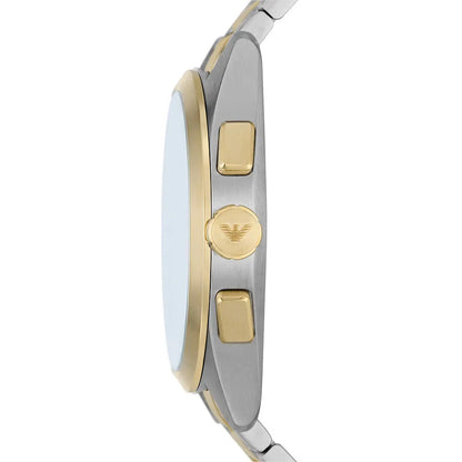 Emporio Armani Chronograph Two-Tone Stainless Steel Watch