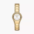Emporio Armani Two-Hand Gold-Tone Stainless Steel
