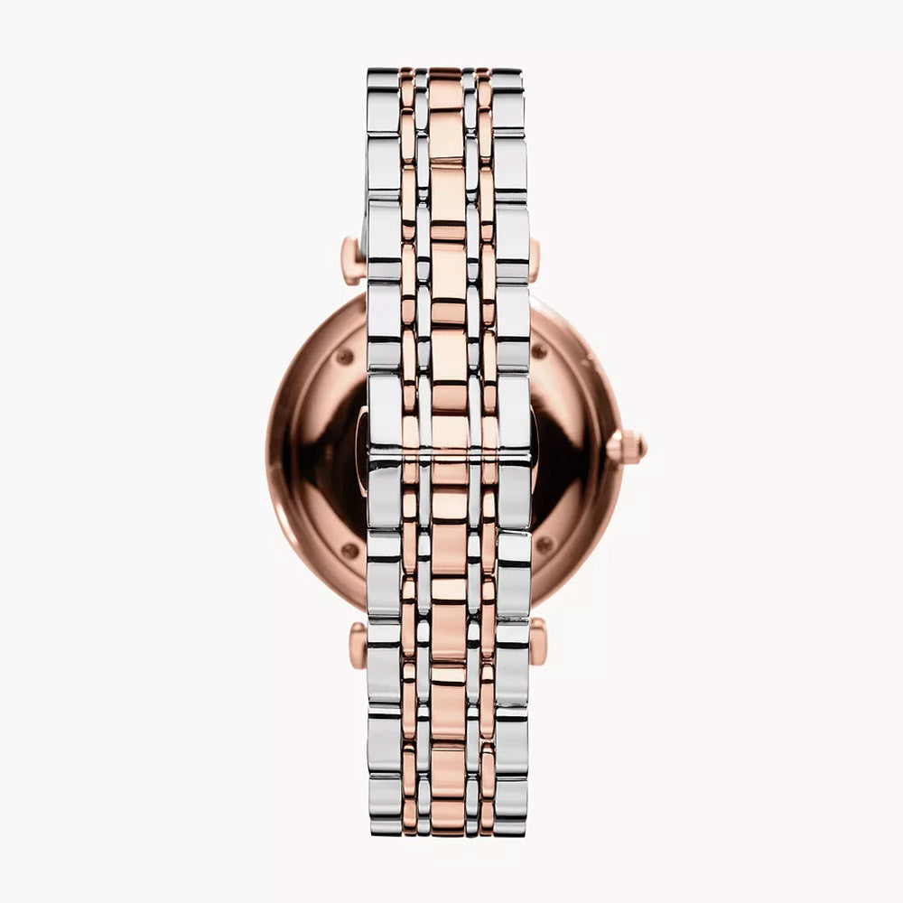 Emporio Armani Men's Three-Hand Two-Tone Stainless Steel Watch
