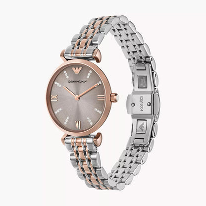 Emporio Armani Women's Gianni T-Bar Fashion Quartz Watch