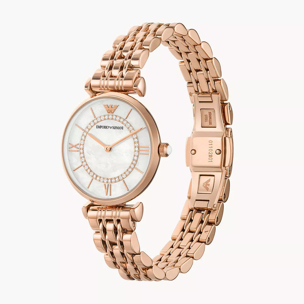 Emporio Armani Women's Gianni T-Bar Fashion Quartz Watch