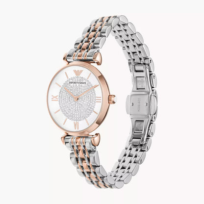 Emporio Armani Women's Gianni T-Bar Fashion Quartz Watch