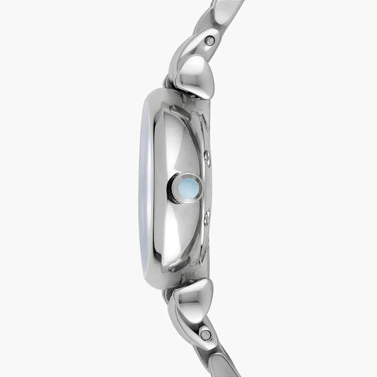 Emporio Armani MOP ANLG Watch 0 JWL SS Metal BRCLT