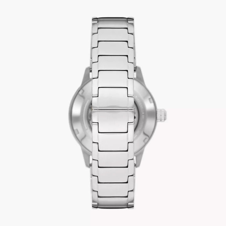 EMPORIO ARMANI AUTOMATIC STAINLESS STEEL WATCH