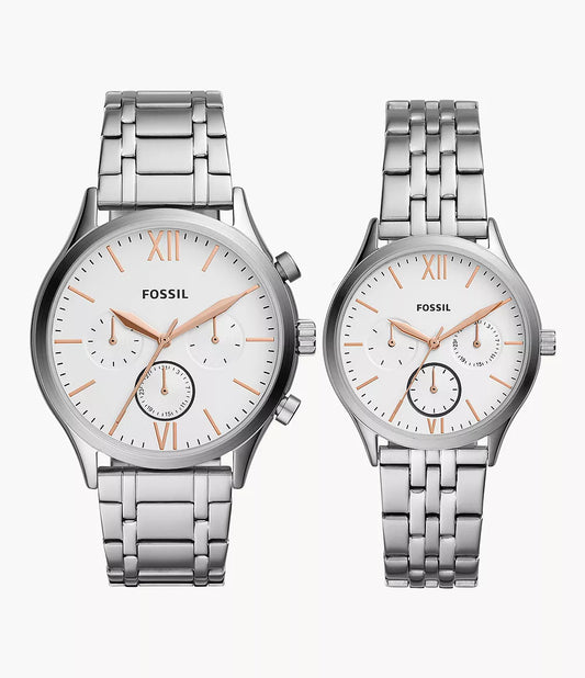 طقم ساعات فوسيل للزوجين - BQ2468SET