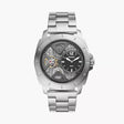 Fossil Privateer Men's Silver Stainless Steel Watch