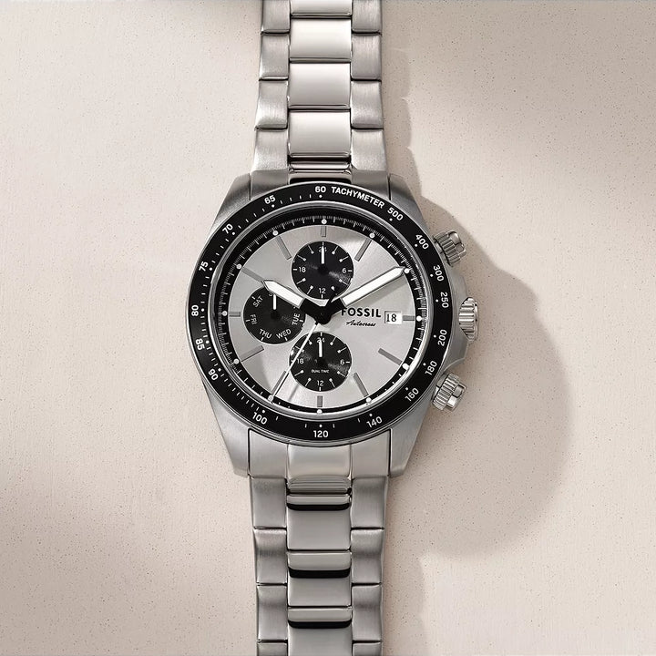 Fossil Autocross Multifunction Stainless Steel Watch