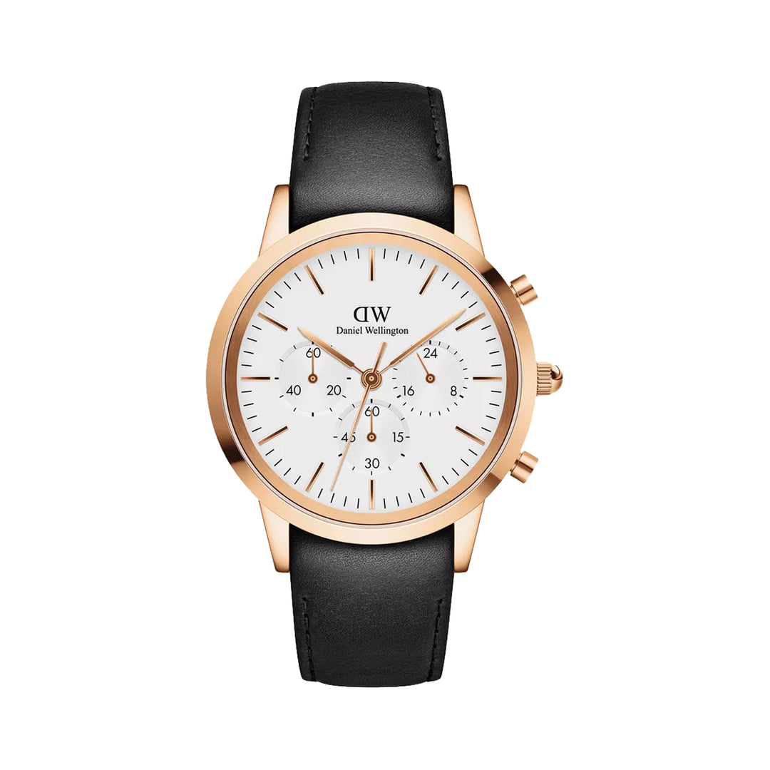 Daniel Wellington Men's Watch Rose Gold Tone Case Quartz