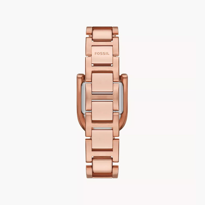 Fossil Harwell Three-Hand Rose Gold-Tone Stainless Steel Watch