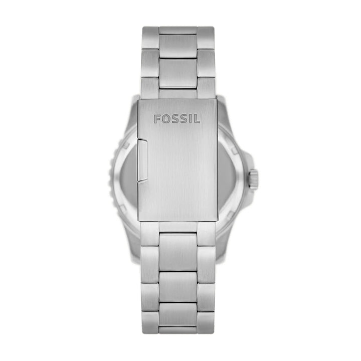 Fossil Blue Three-Hand Date Stainless Steel Men's Watch - FS5949