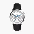 Fossil Neutra Chronograph Black Leather Watch