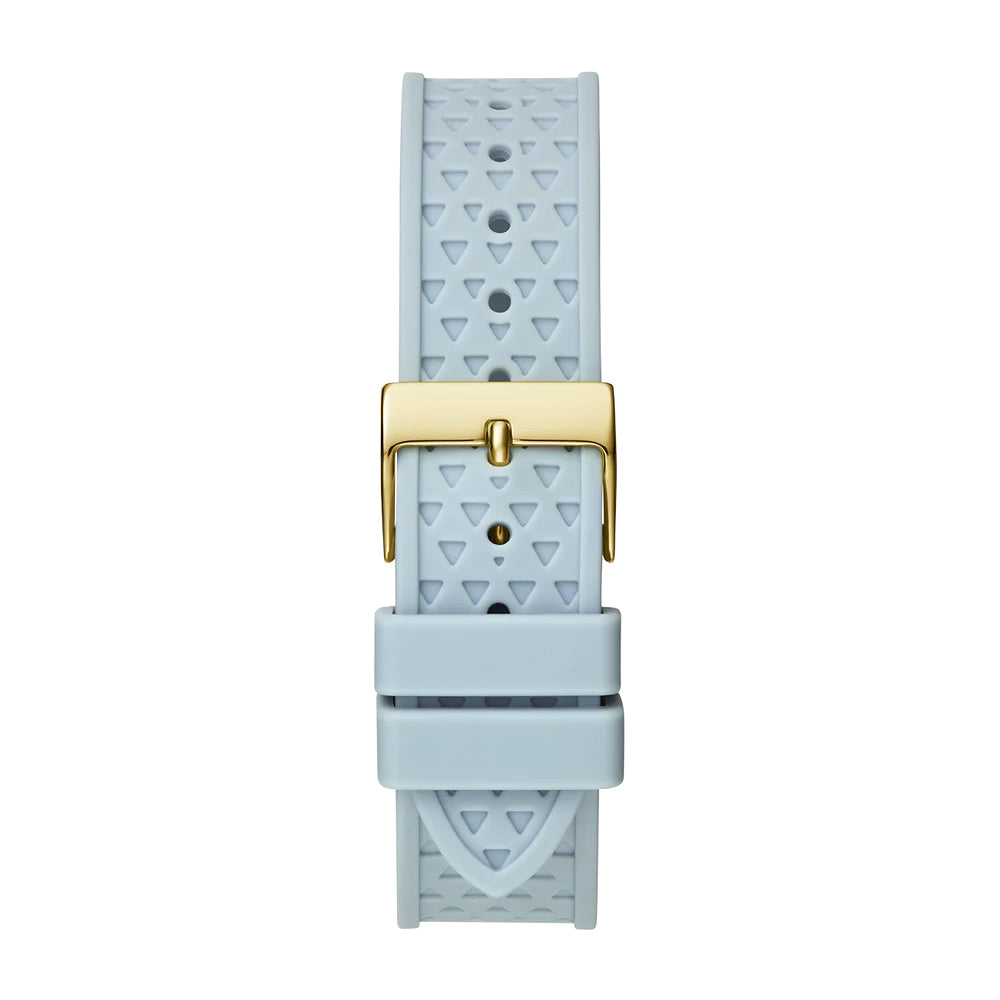 Guess Women's Watch Gold Tone Case Blue Dial Quartz
