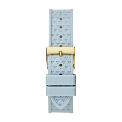 Guess Women's Watch Gold Tone Case Blue Dial Quartz