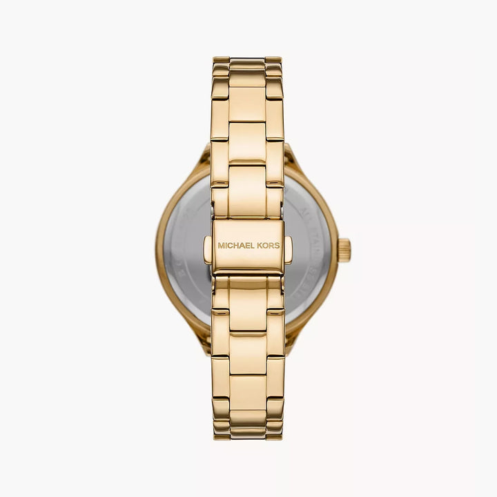 Michael Kors Slim Runway Women's Gold Stainless Steel Watch