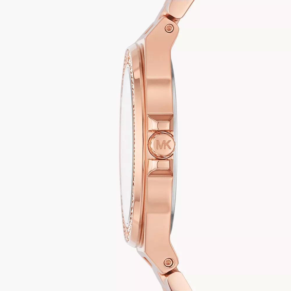 Michael Kors Lennox Rose Gold Stainless Steel Set Women's Watch - MK1073SET