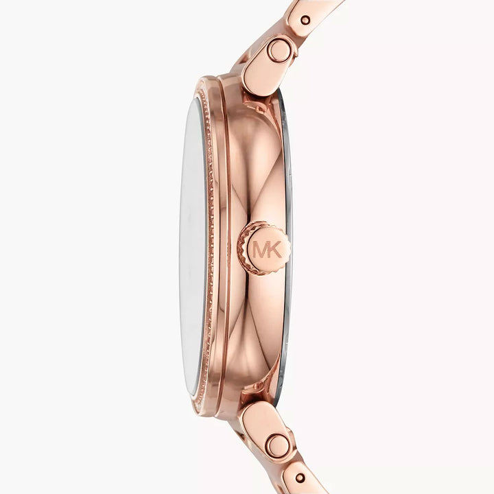 Michael Kors Sofie Three-Hand Rose Gold-Tone Stainless Steel Women's Watch - MK4336
