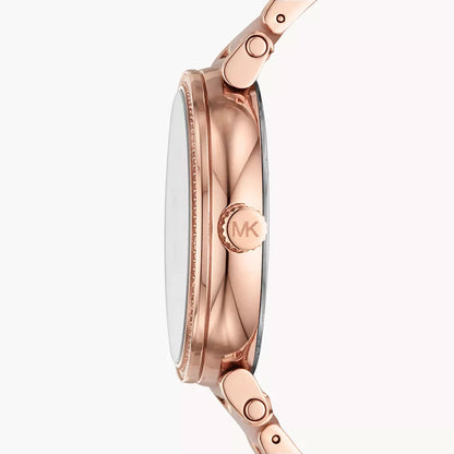 Michael Kors Sofie Three-Hand Rose Gold-Tone Stainless Steel Women's Watch