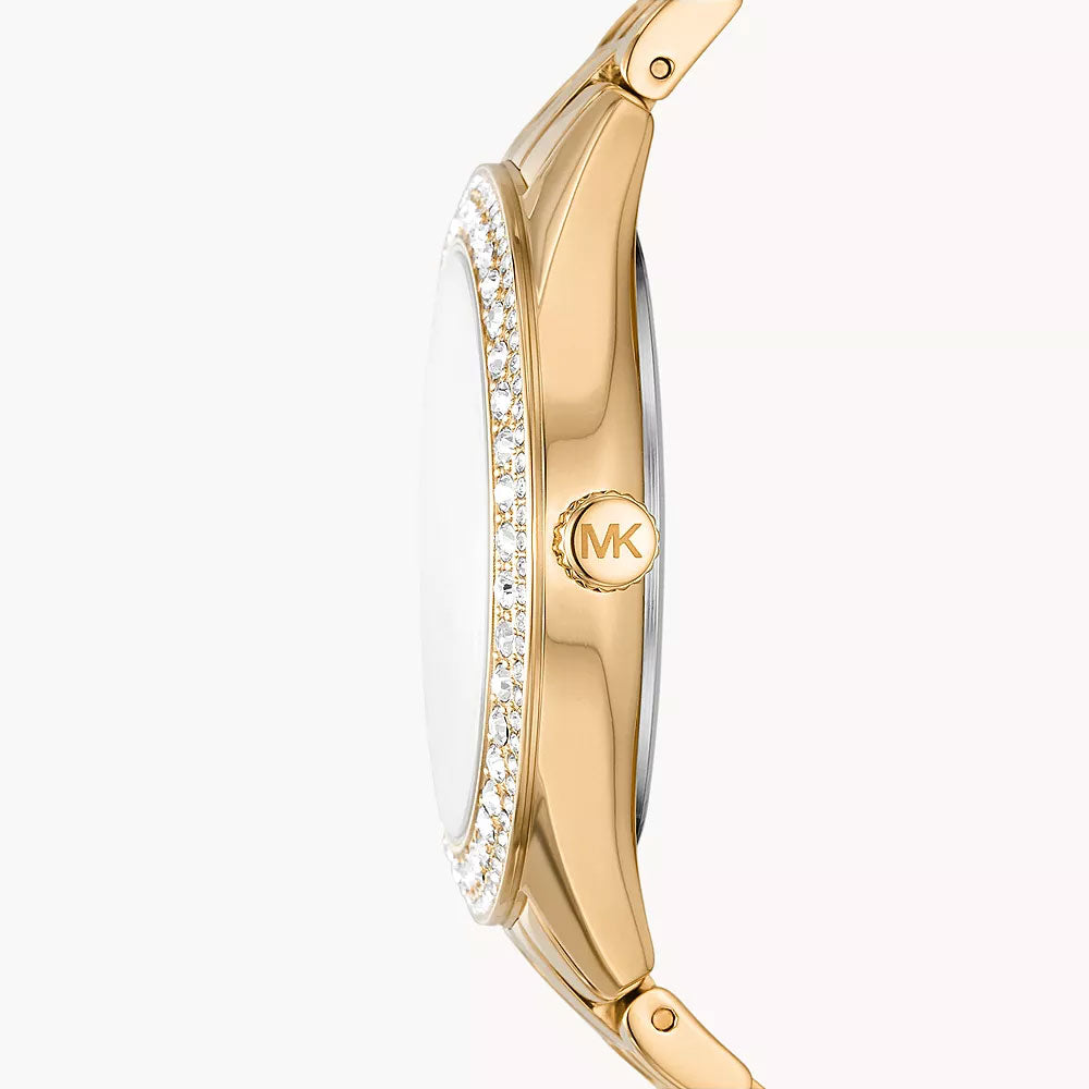 Michael Kors Harlowe Gold Stainless Steel Women's Watch