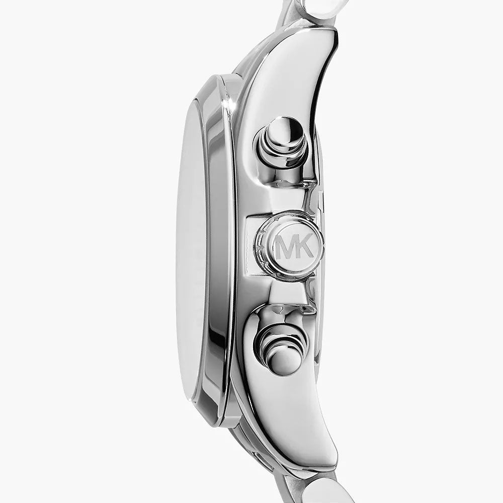 Michael Kors Silver-Tone Mini Bradshaw Women's Watch - MK6174