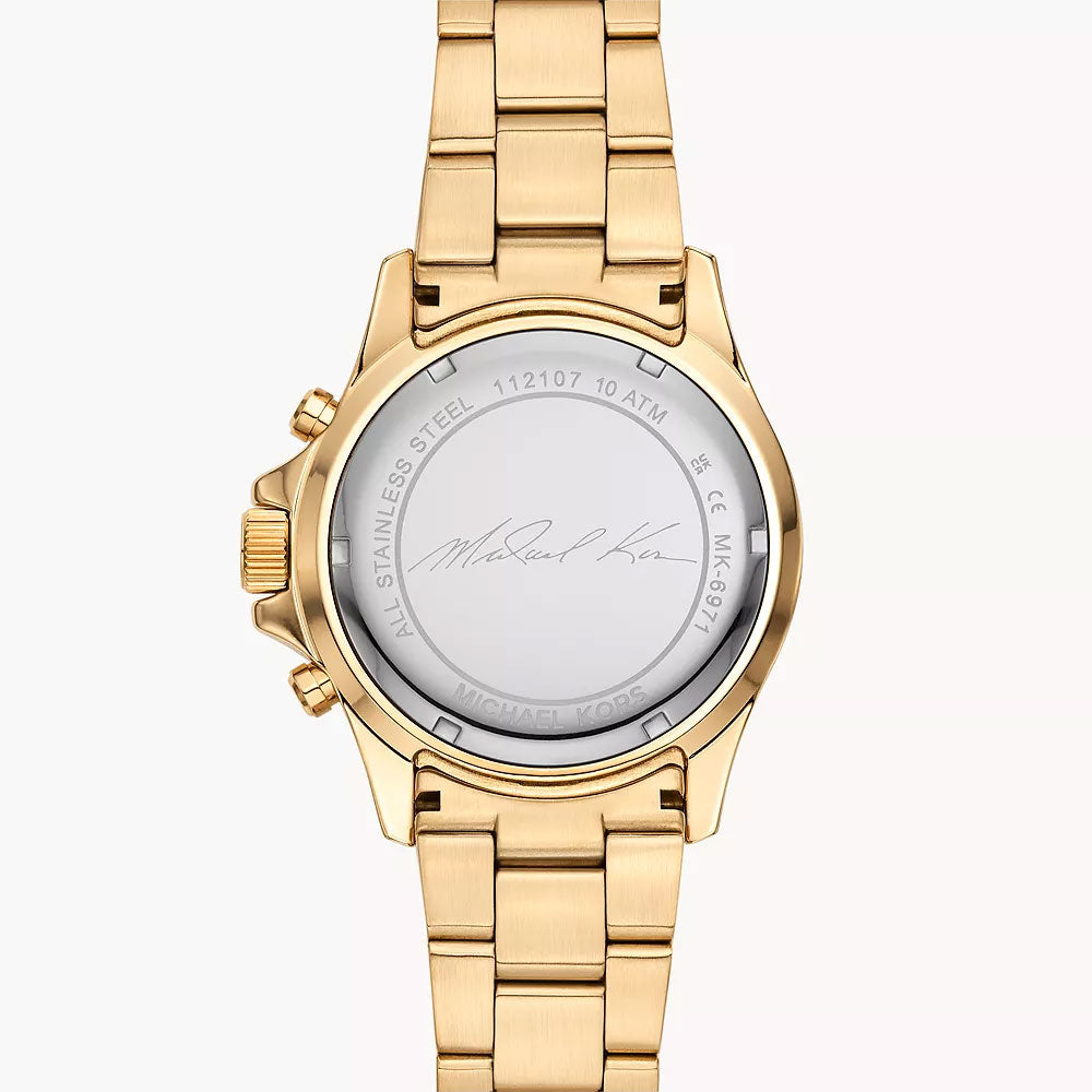 Michael Kors Everest Chronograph Gold-Tone Stainless Steel Women's Watch